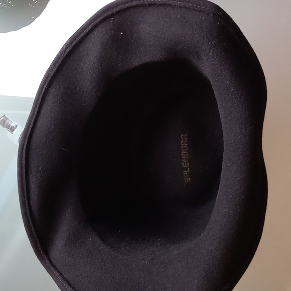 COPY - Black Wool/ Felt Hat - Picture 2 of 6